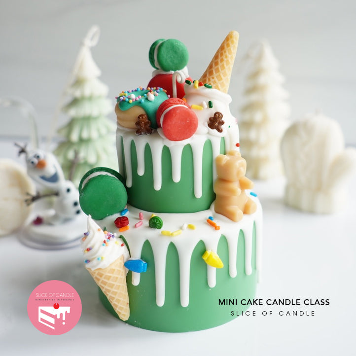 Mini Cake Candle Live Zoom Class October 1