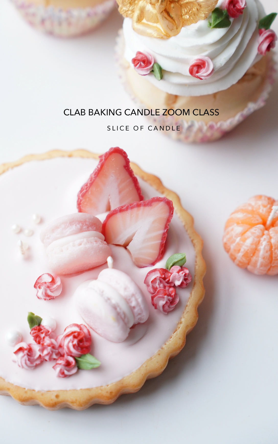 SOLD OUT Baking Candle Online (English) August 14 (Live Zoom Class)