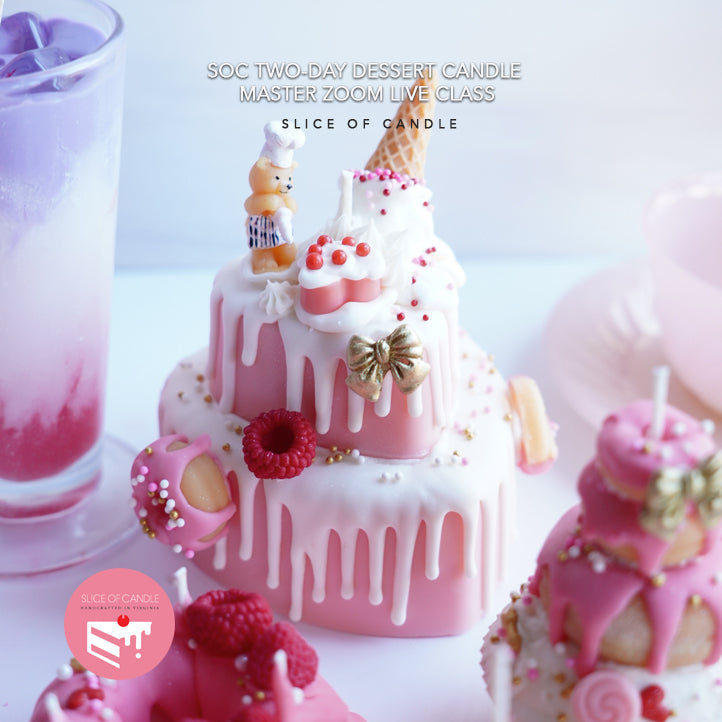 Mini Cake Candle Live Zoom Class October 1