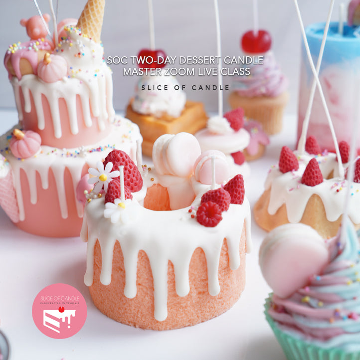 Mini Cake Candle Live Zoom Class October 1
