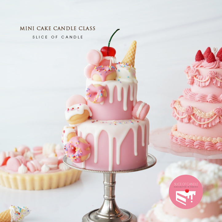 Mini Cake Candle Live Zoom Class October 1