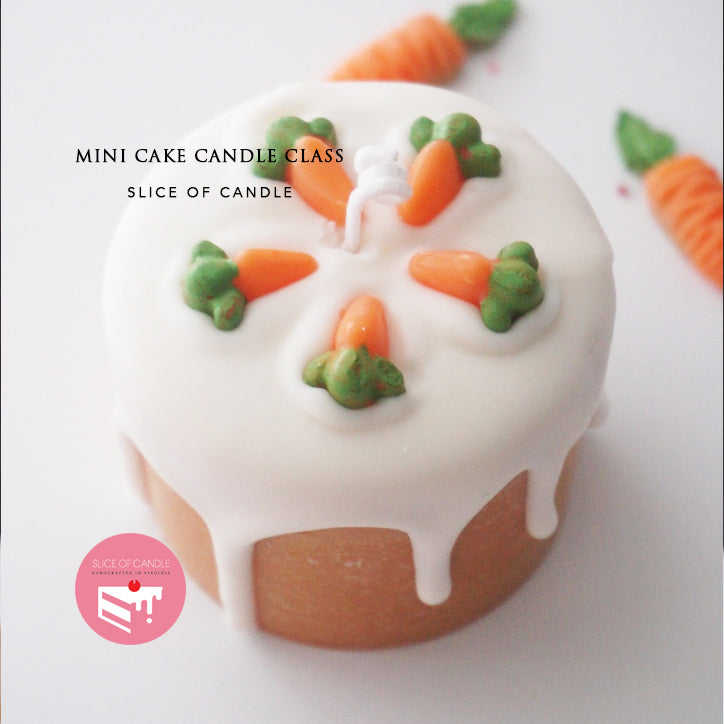 Mini Cake Candle Live Zoom Class October 1