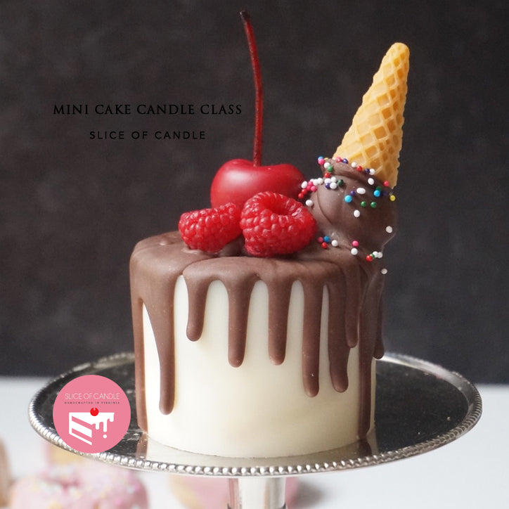 Mini Cake Candle Live Zoom Class October 1