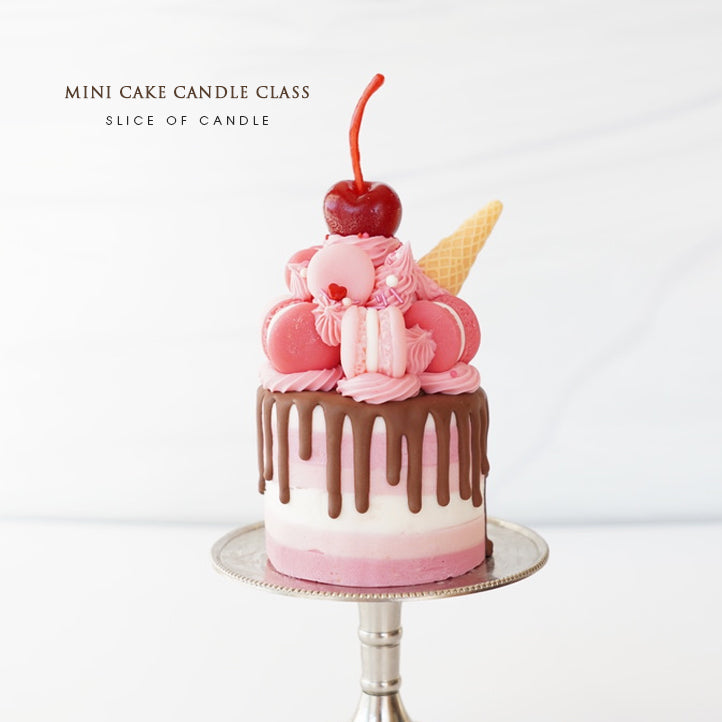 Mini Cake Candle Live Zoom Class October 1